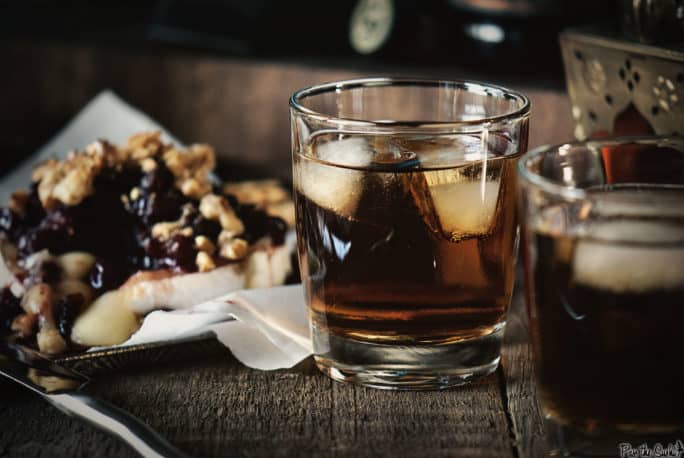 Black Almond Cocktail | Kita Roberts PassTheSushi.com