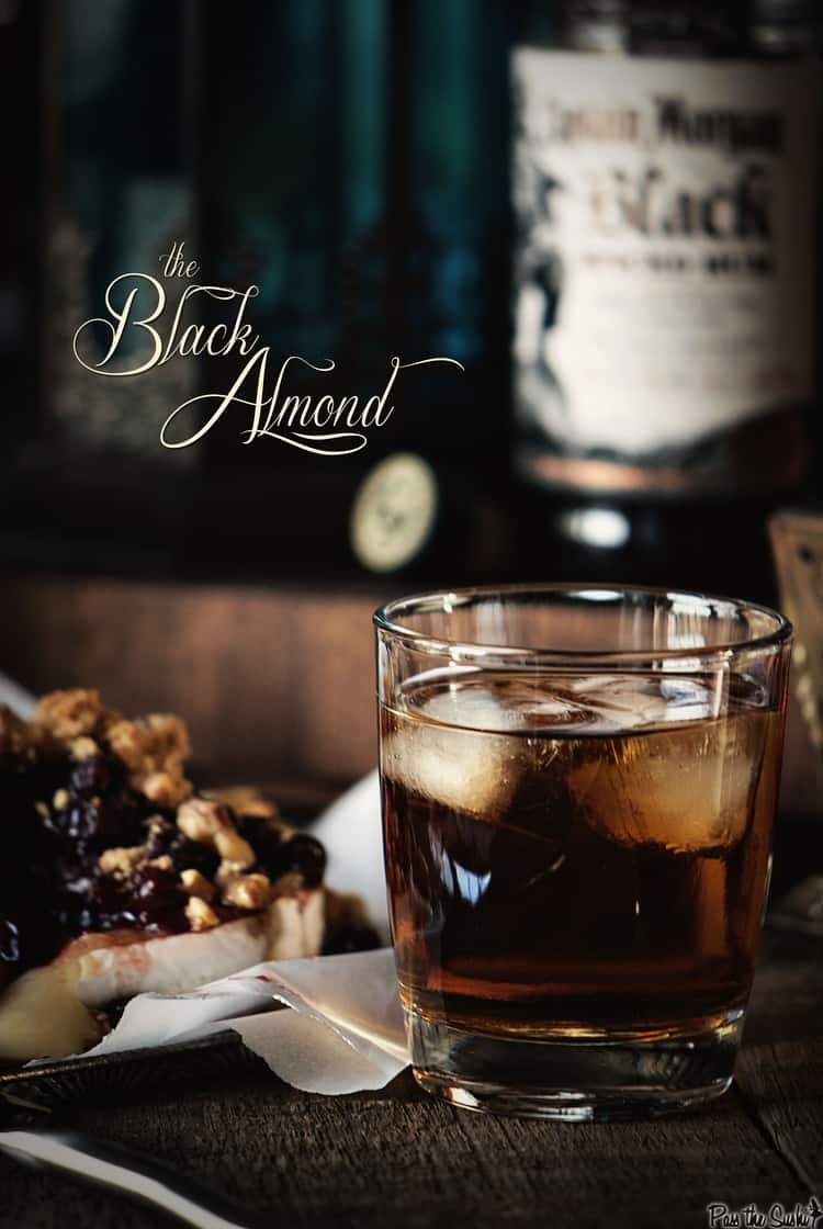 Black Almond Cocktail | Kita Roberts PassTheSushi.com