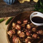 Huli-Huli Bacon Chicken Bites | Kita Roberts PassTheSushi.com