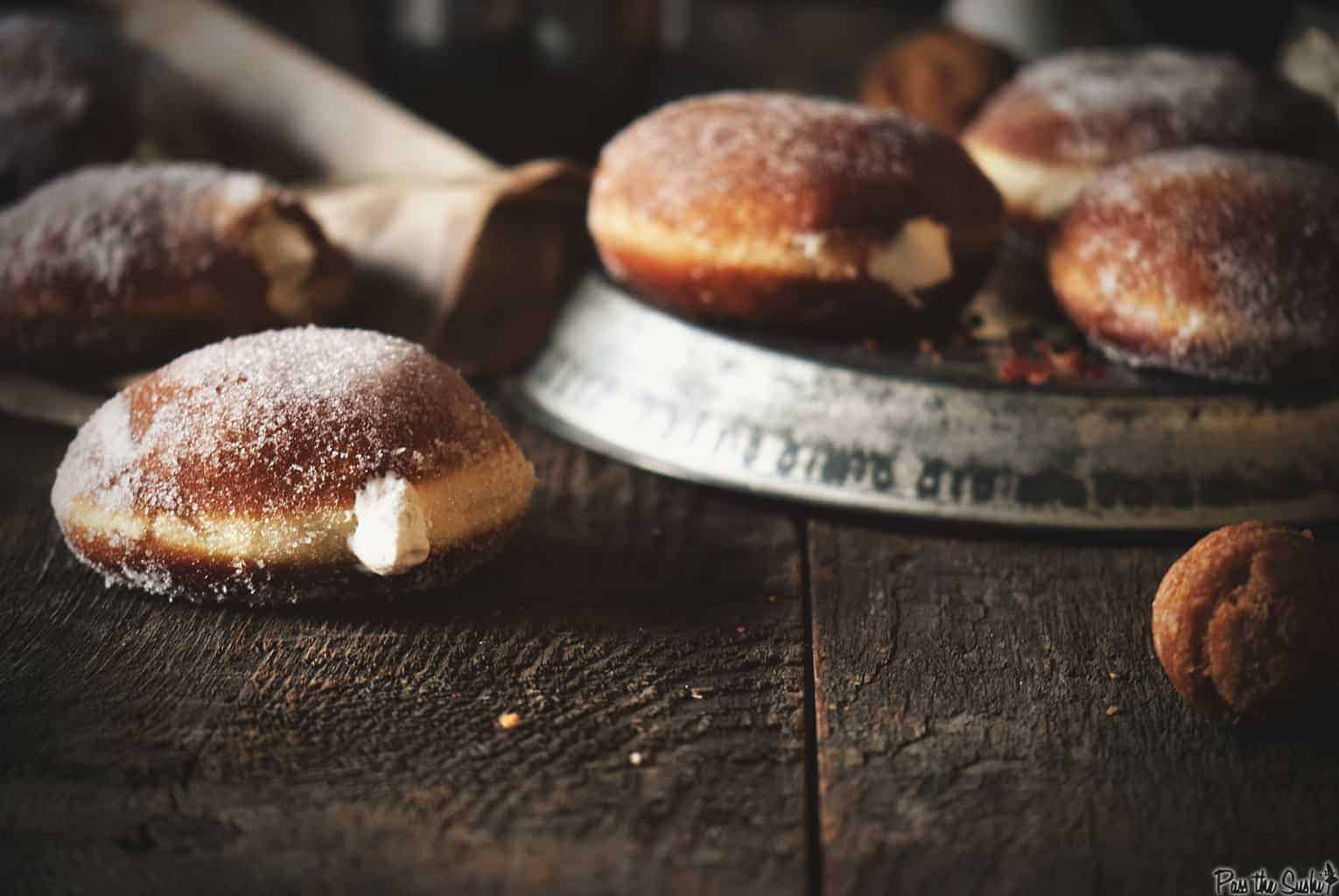 Irish Cream Doughnuts | Kita Roberts PassTheSushi.com