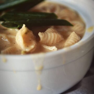 Mac and Cheese Soup | Kita Roberts PassTheSushi.com