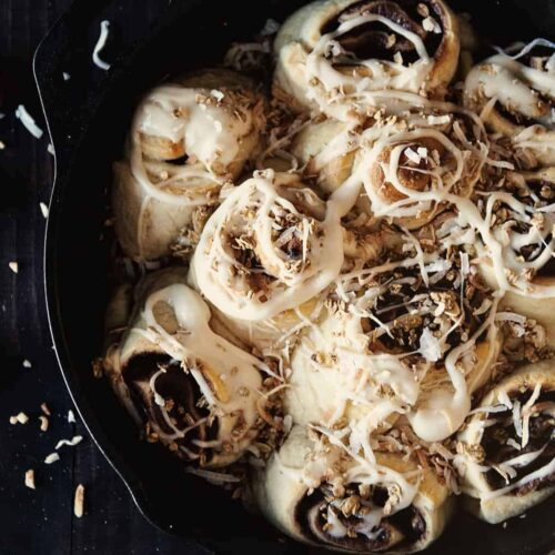 Nutella Cinnamon Rolls | Kita Roberts PassTheSushi.com