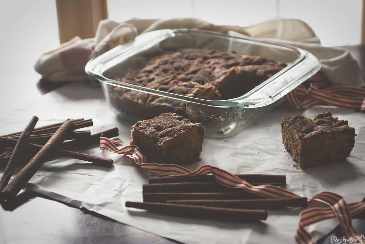 Snickerdoodle Bars | Kita Roberts PassTheSushi.com