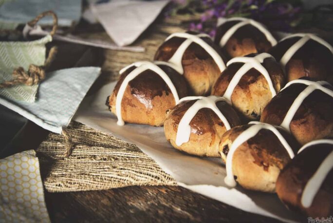 Hot Cross Buns | Kita Roberts PassTheSushi.com