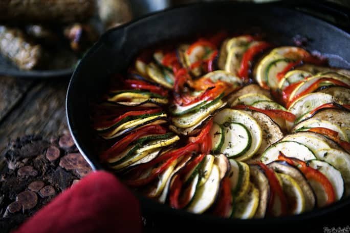 Oven Baked Ratatouille | Kita Roberts PassTheSushi.com