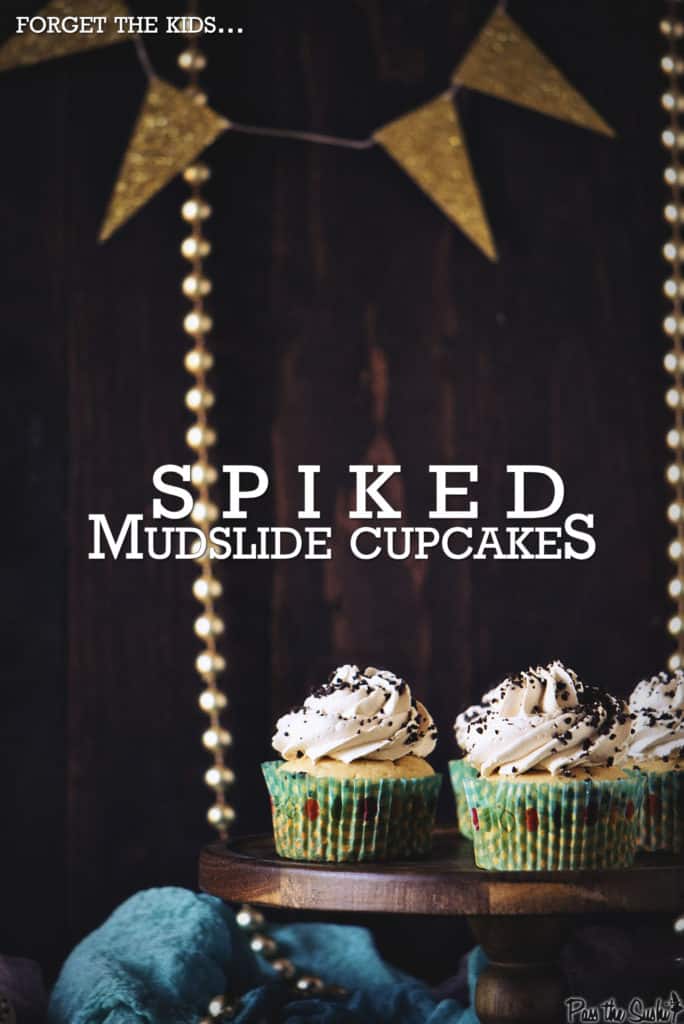 Spiked Mudslide Cupcakes | Kita Roberts PassTheSushi.com