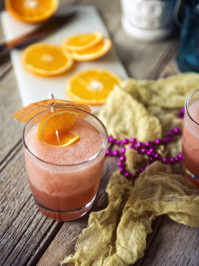 Frozen Rum Runner Cocktails Story