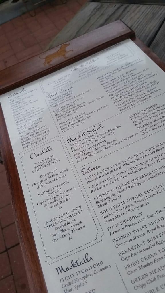 Review White Dog Cafe, Wayne PA Pass The Sushi