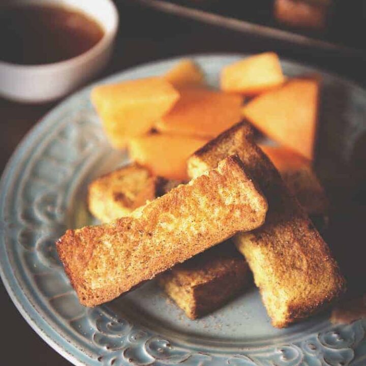 Baked French Toast Sticks | Kita Roberts PassTheSushi