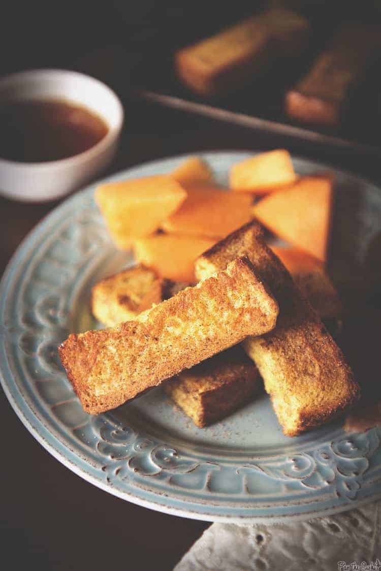 Baked French Toast Sticks | Kita Roberts PassTheSushi