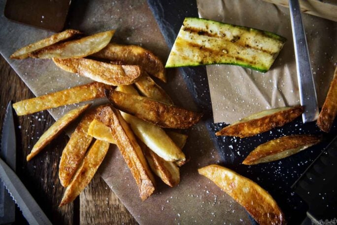 Crispy Oven Baked French Fries 