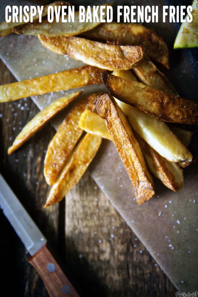Crispy Oven Baked French Fries | Kita Roberts PassTheSushi.com