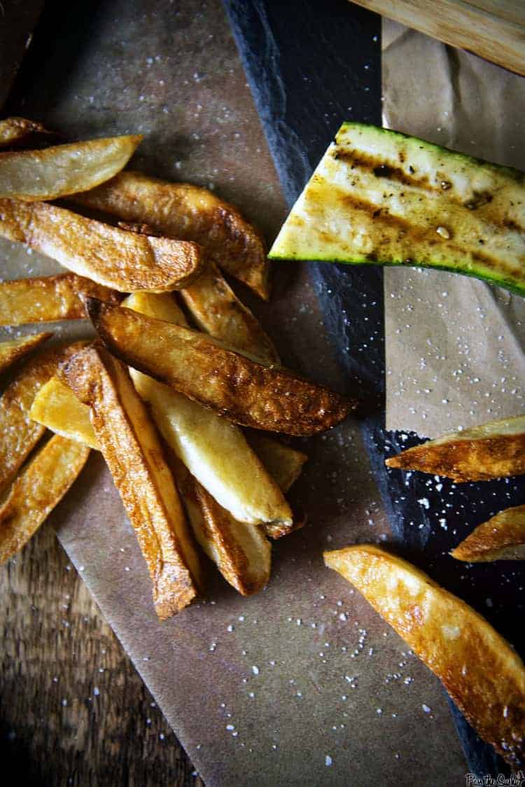 Crispy Oven Baked French Fries | Kita Roberts PassTheSushi.com