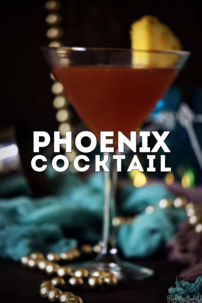 Phoenix Cocktail | Kita Roberts PassTheSushi.com