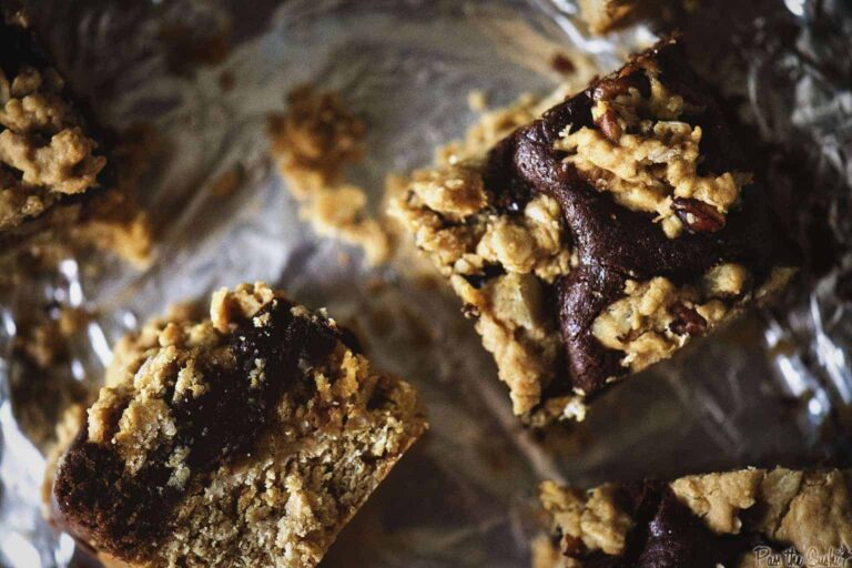Chocolate Layer Oat Bars for Two