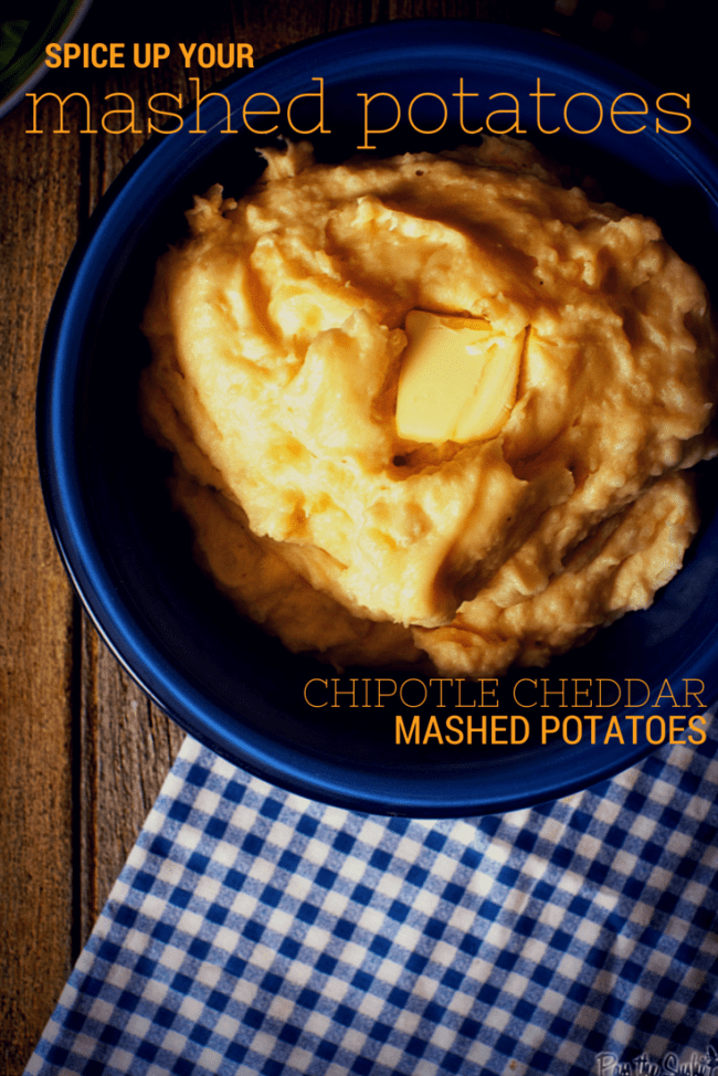 Chipotle Cheddar Mashed Potatoes | PasstheSushi.com