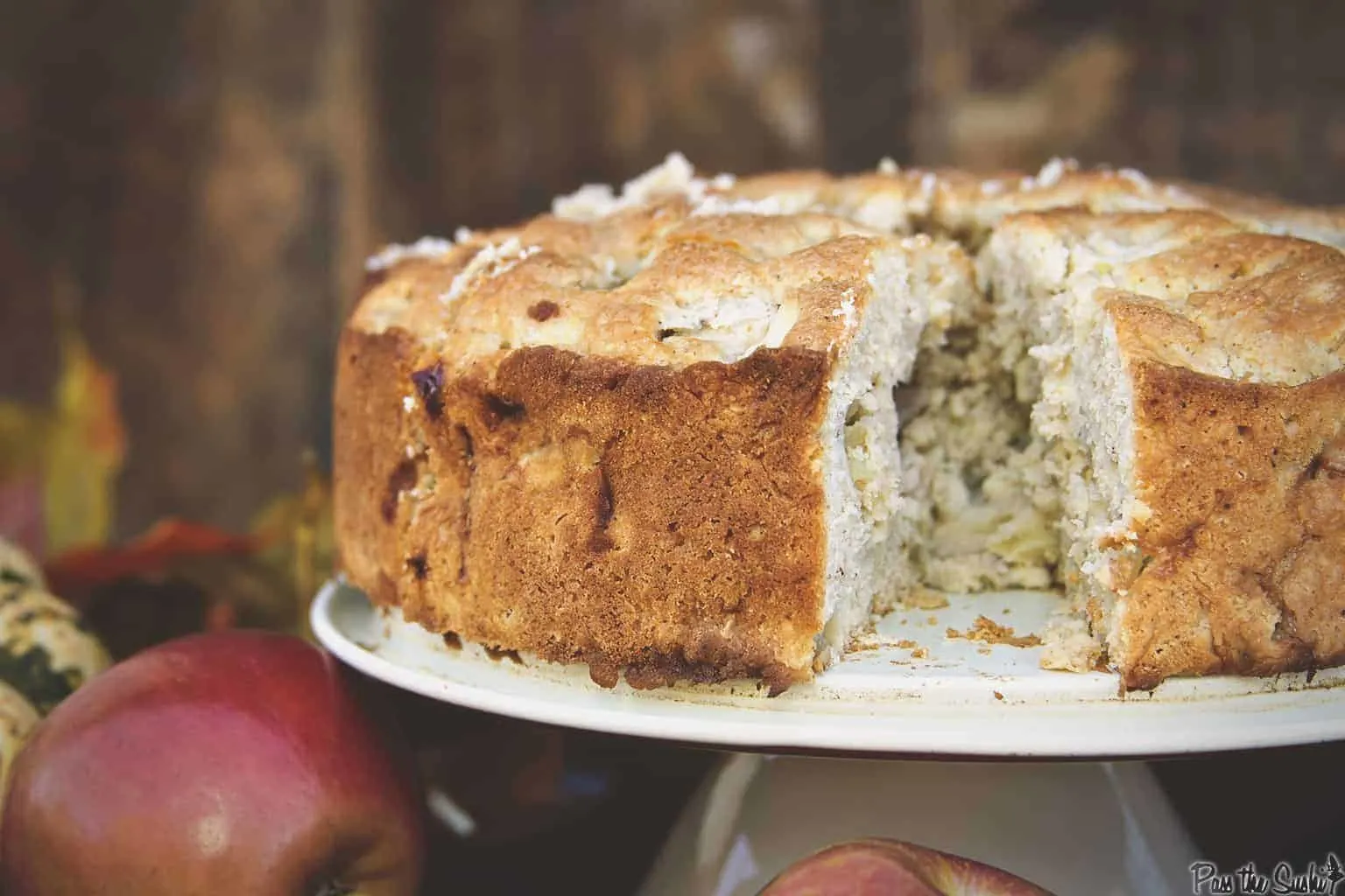 Irish Apple Cake With Boozy Custard Pass The Sushi