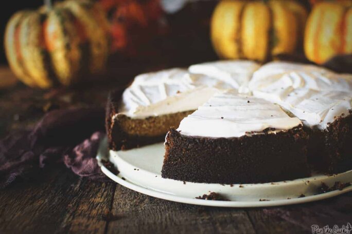 Sweet Potato Pie with Gingersnap Crust and Meringue | Kita Roberts PassTheSushi.com