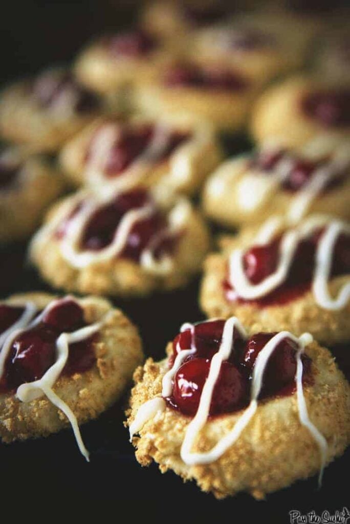Cherry Cheesecake Cookies | Kita Roberts PassTheSushi.com