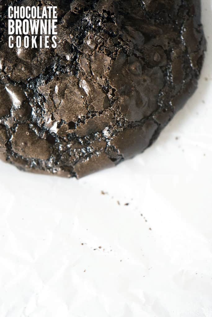 Chocolate Brownie Cookies | Kita Roberts PassTheSushi.com