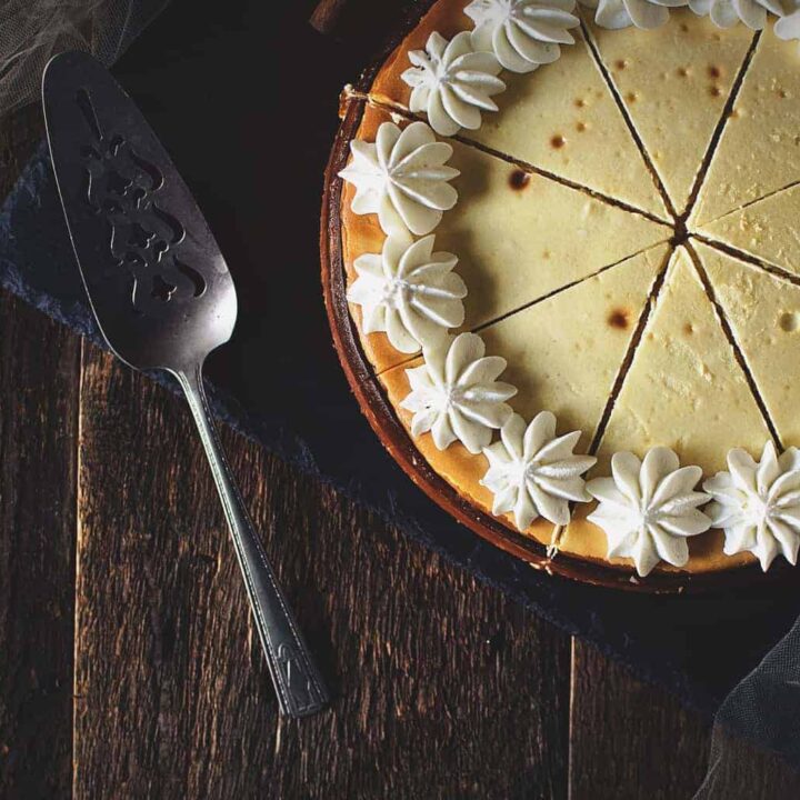 Classic New York Cheesecake | Kita Roberts PassTheSushi.com