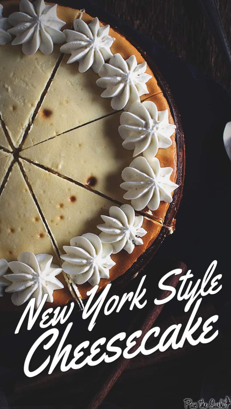 Classic New York Cheesecake | Kita Roberts PassTheSushi.com