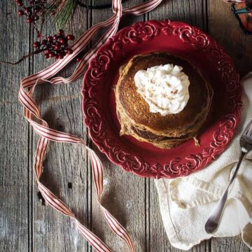 Gingerbread Pancakes | Kita Roberts PassTheSushi.com