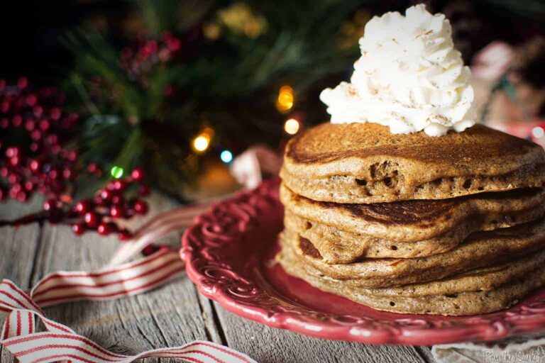 Gingerbread Pancakes