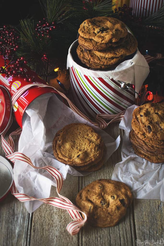 Peanut Butter Cookies with Chocolate Chunks | Kita Roberts PassTheSushi.com