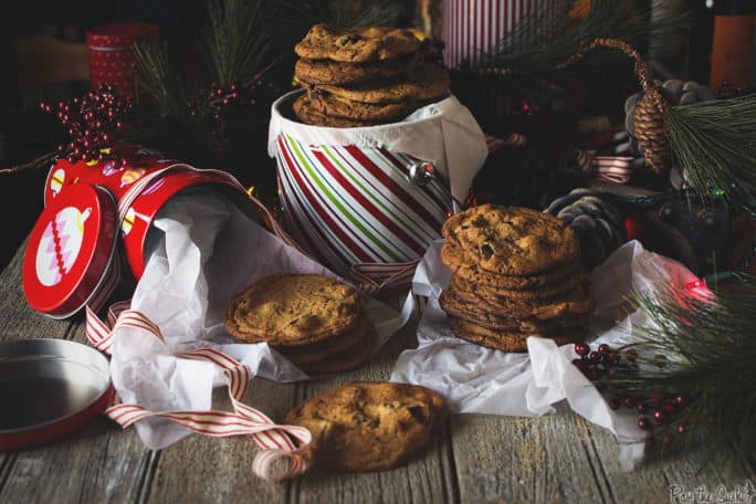 Peanut Butter Cookies with Chocolate Chunks | Kita Roberts PassTheSushi.com