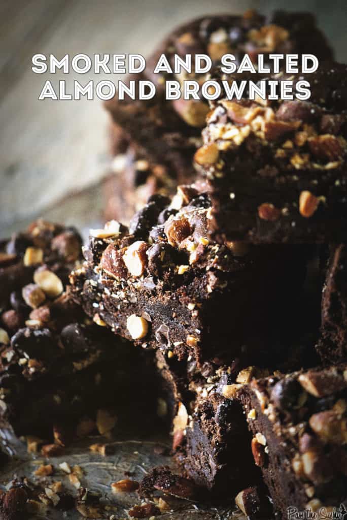 Smoked and Salted Almond Brownies | Kita Roberts PassTheSushi.com