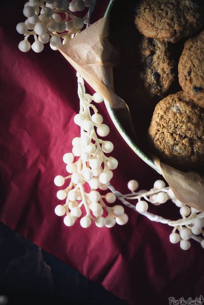 Whole Wheat Chocolate Chip Oatmeal Cookies | Kita Roberts PassTheSushi.com