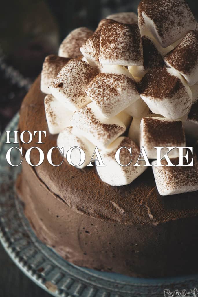 Hot Cocoa Cake | Kita Roberts PassTheSushi.com