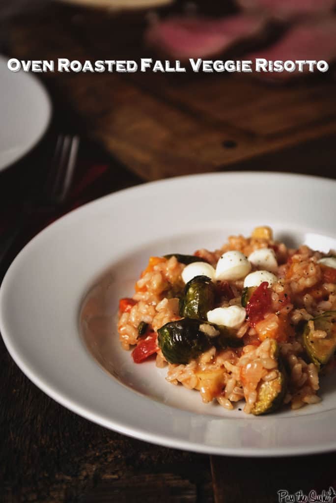 Oven Roasted Fall Veggie Risotto | Kita Roberts PassTheSushi.com