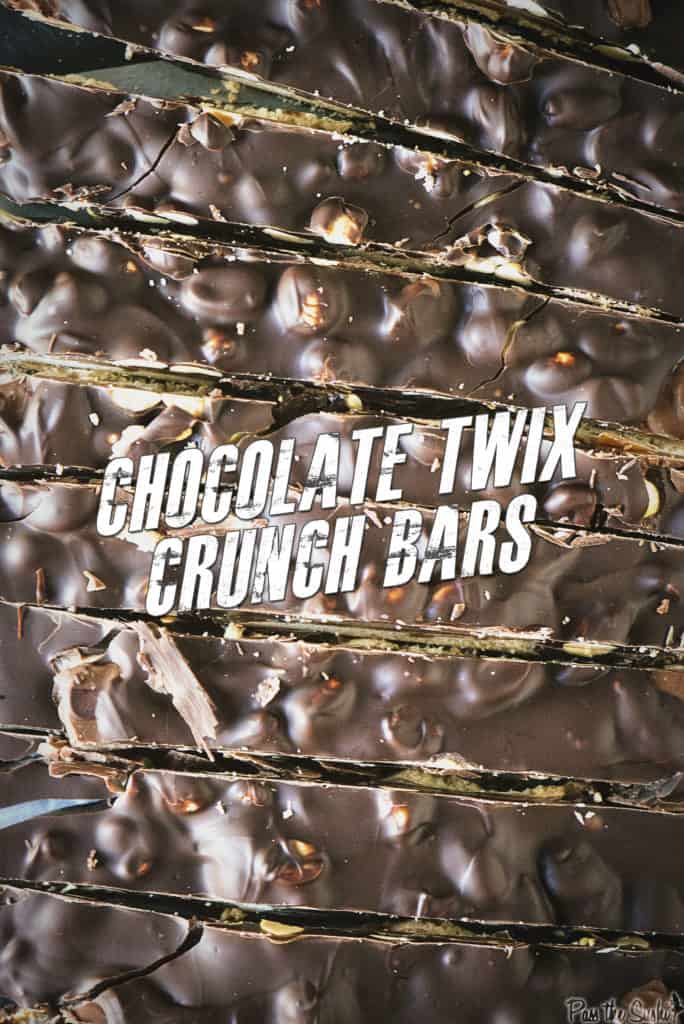 Chocolate Twix Crunch Bars | Kita Roberts PassTheSushi.com