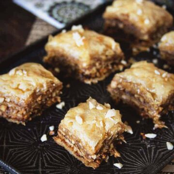 Classic Baklava | Kita Roberts PassTheSushi.com