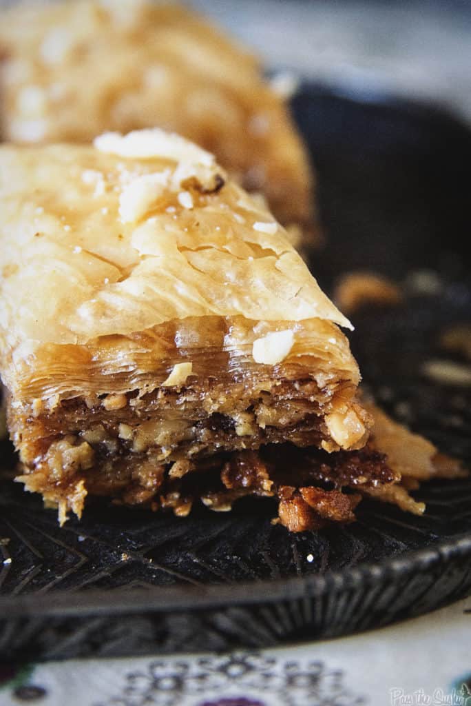 Classic Baklava | Kita Roberts PassTheSushi.com