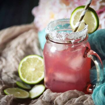 Cranberry Lemonade Margarita | Kita Roberts PassTheSushi.com
