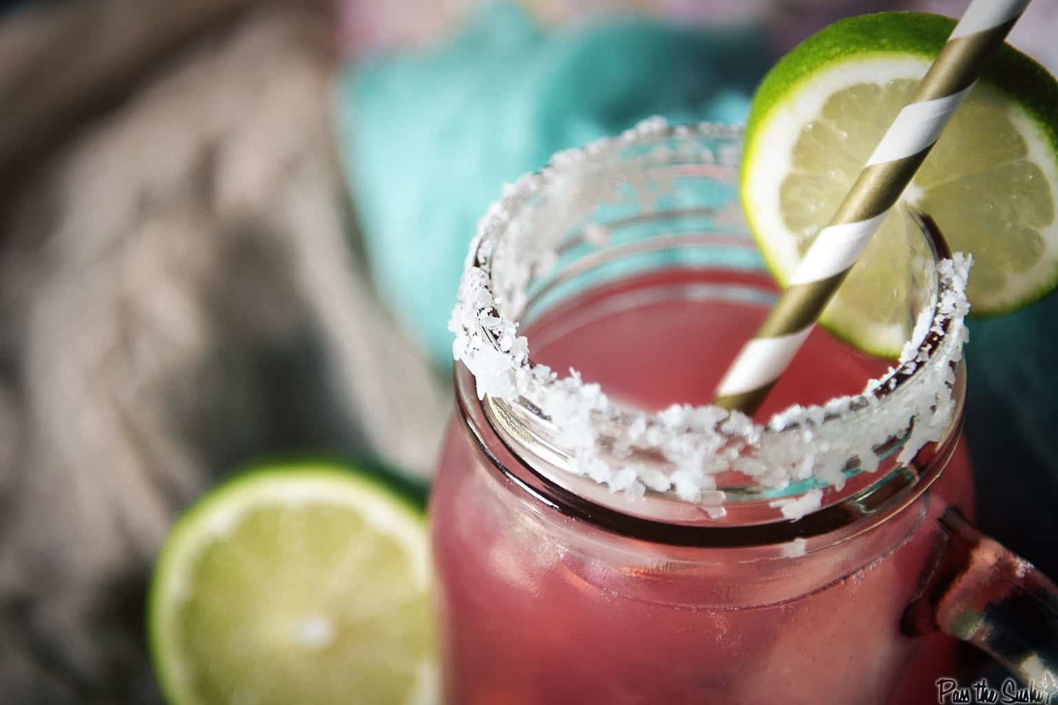 Cranberry Lemonade Margarita | Kita Roberts PassTheSushi.com