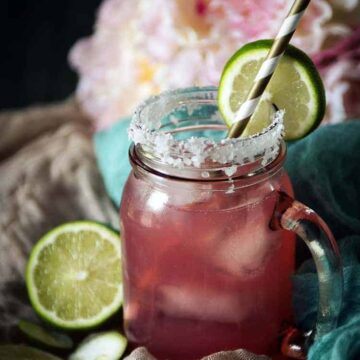 Cranberry Lemonade Margarita | Kita Roberts PassTheSushi.com