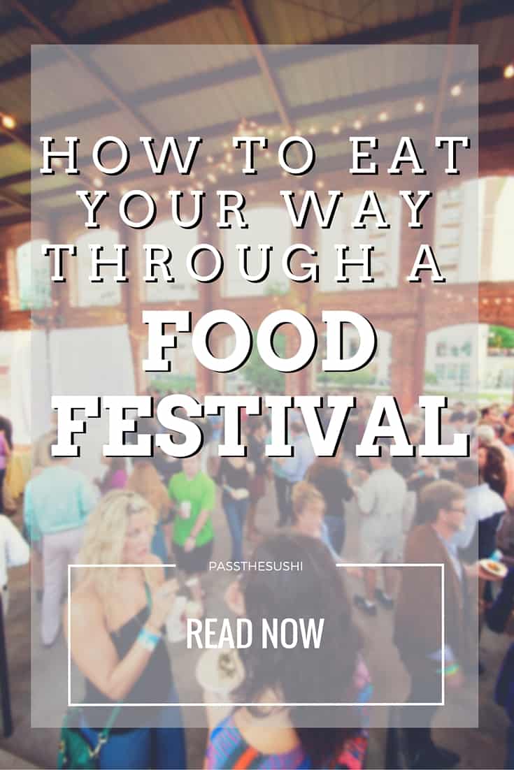 Eating your way through Greenville South Carolina's Food Festival!