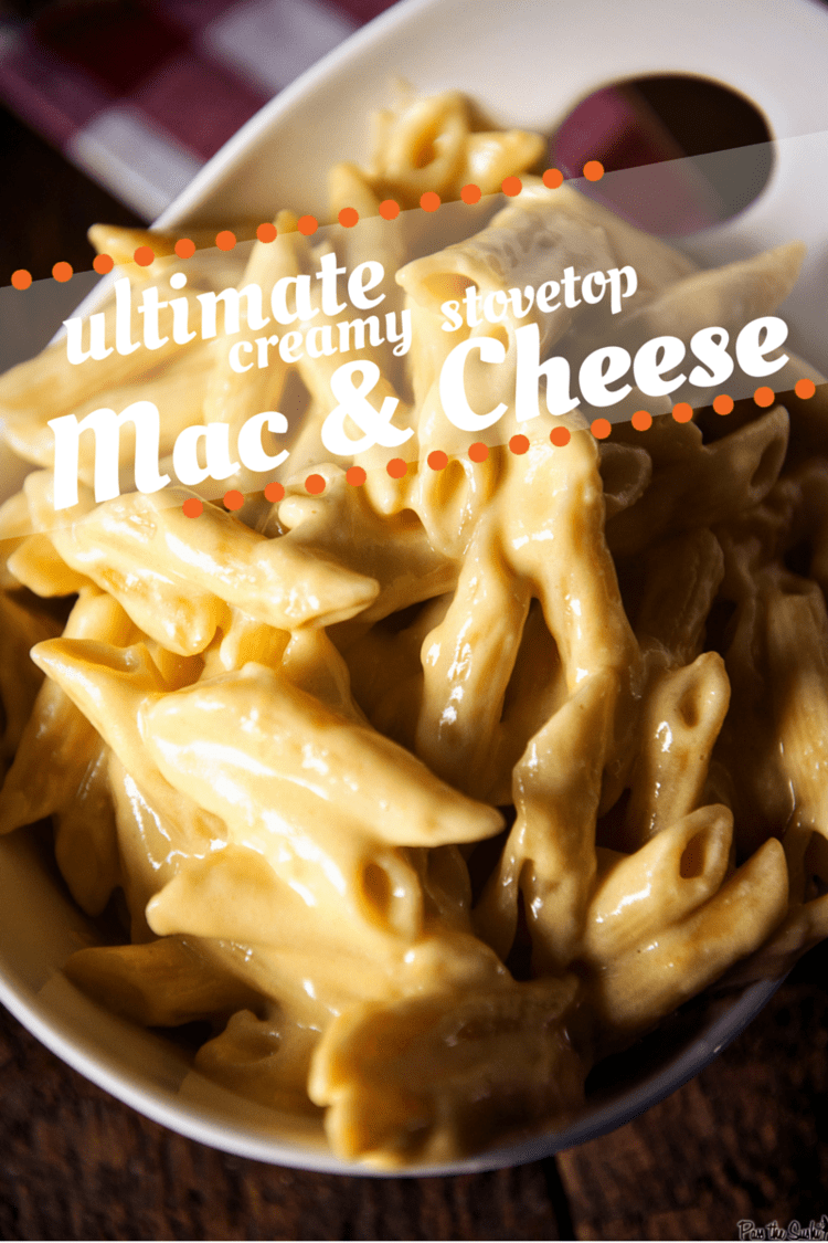 Ultimate Creamy Stovetop Mac and Cheese Recipe // PasstheSushi.com 