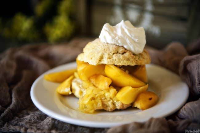 Peach Shortcakes | PasstheSushi