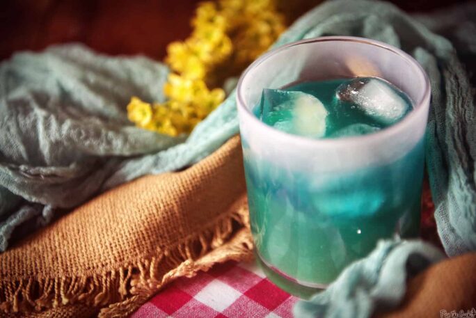 Blue Whale Cocktail Recipe | Kita Roberts PassTheSushi