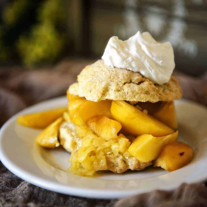 Peach Shortcakes | Kita Roberts PassTheSushi.com