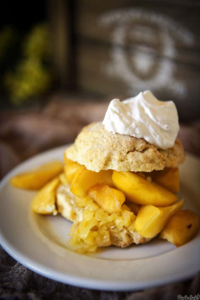 Peach Shortcakes | Kita Roberts PassTheSushi.com