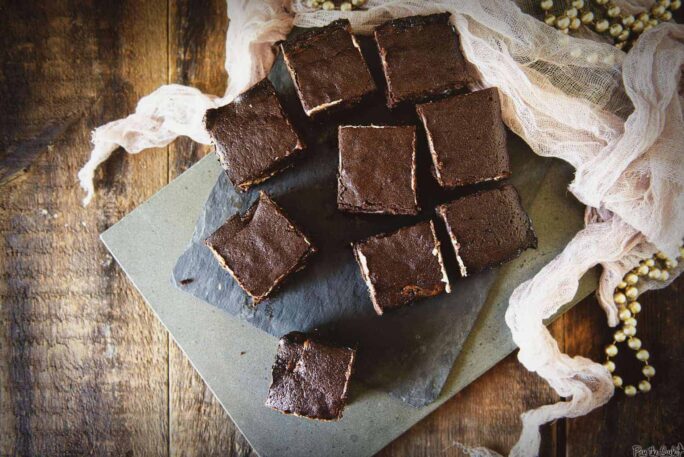 Raspberry Cream Cheese Brownies | Kita Roberts PassTheSushi.com