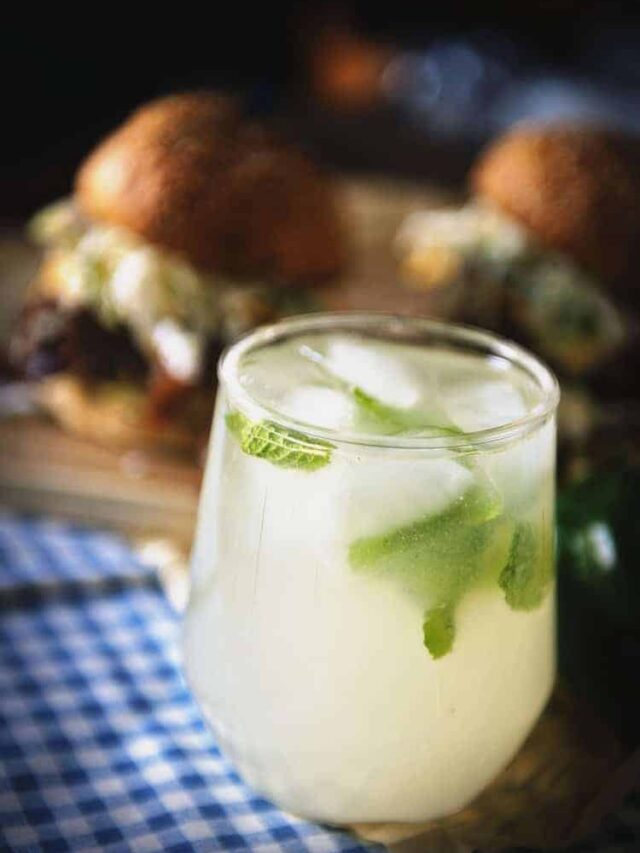 TROPICAL COCONUT MOJITO COCKTAIL