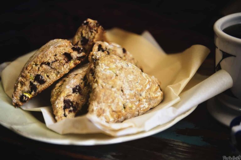 Chocolate Chip Zucchini Scones