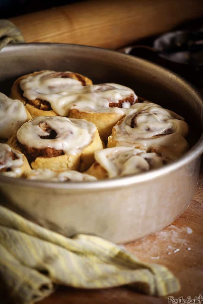 Quick Maple Cinnamon Rolls | Kita Roberts PassTheSushi.com